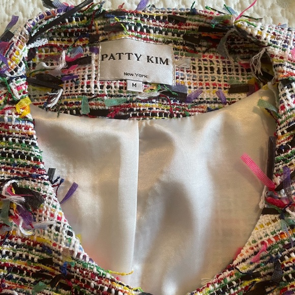 Women’s Blazer by Patty Kim in flared style with Multi-colored fabric - Picture 3 of 3